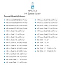 HP GT52 70-ml Cyan Original Ink Bottle