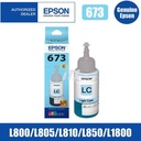 >> Epson " 673 Light Cyan " ink Bottle