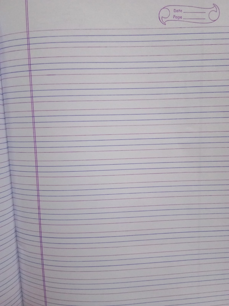 B5 160 Page Four Line Note Book-Pack Of 12
