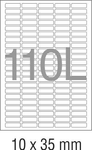 NOVAJET 110 Labels (A/4 100 Sheets)