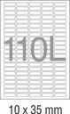 NOVAJET 110 Labels (A/4 100 Sheets)