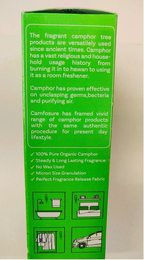 Camphor Cone (Jasmine) Air Freshener & Mosquito Repellent