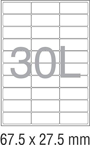 NovaJet 30L Labels ( A/4 100 Sheet)