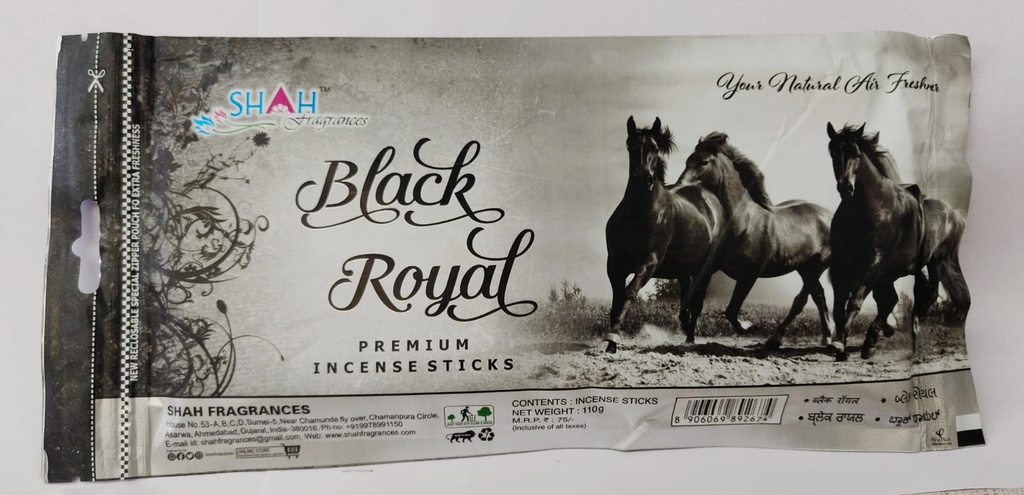 Agarbatti Black Royal-110 Gram