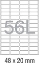 NOVAJET 56 Labels (A/4 100 Sheet)