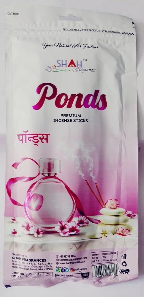 Agarbatti Ponds-120 Gram