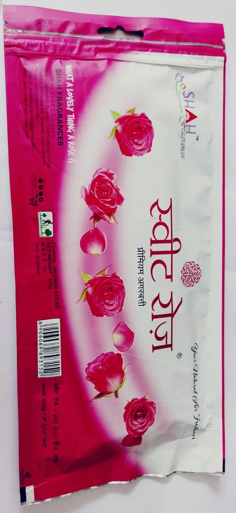 Agarbatti Sweet Rose-125 Gram