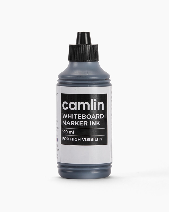 White Board Marker Ink Camlin 100 ml-Black