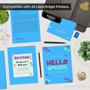 Firozi Pastel Paper A/4 (Pack Of 100 Sheet)
