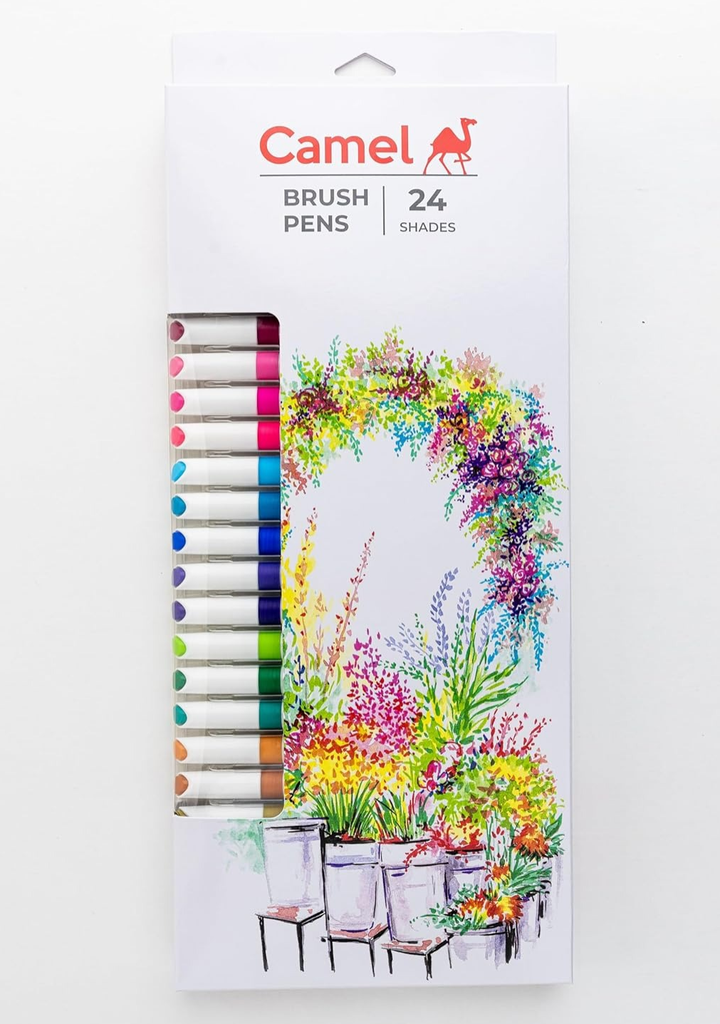 Camel Brush Pens -24 Shades