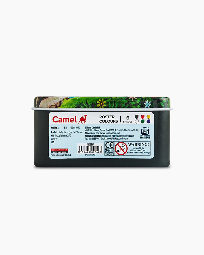 Camel Poster Colours -6 Shades