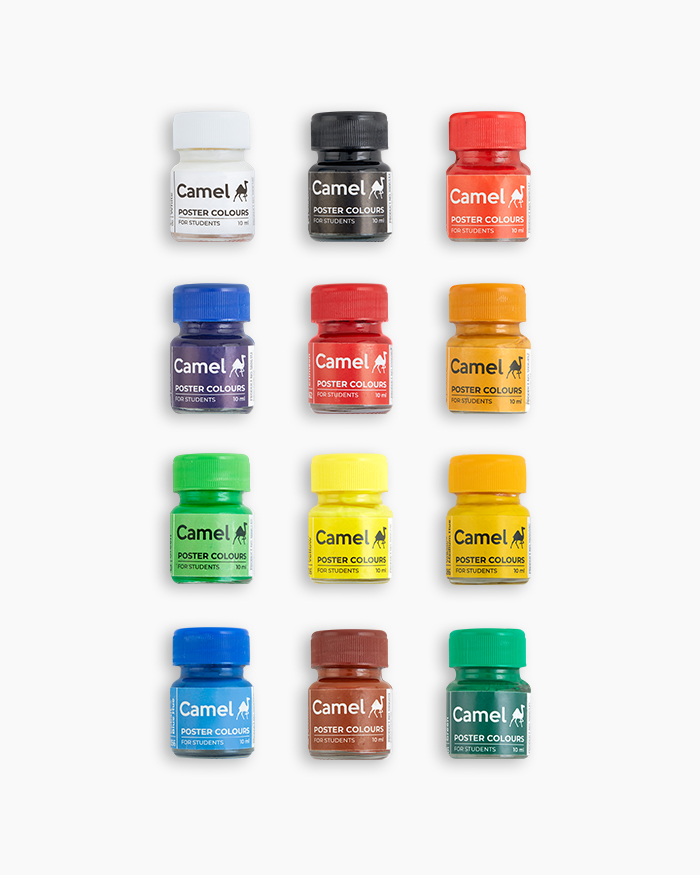 Camel Poster Colours -12 Shades
