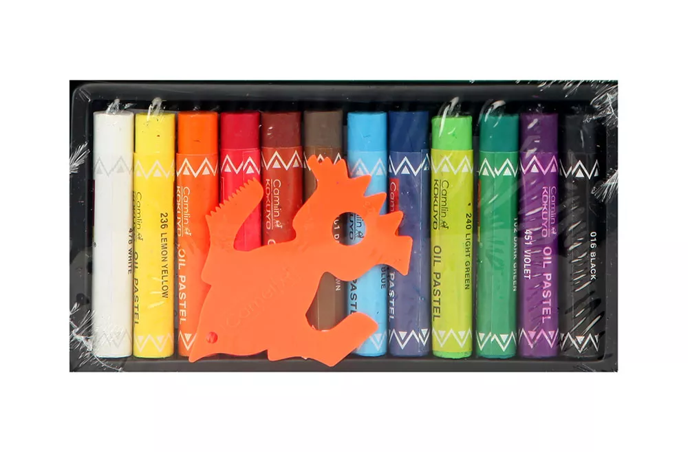 Camel Oil Pastels -12 Shades