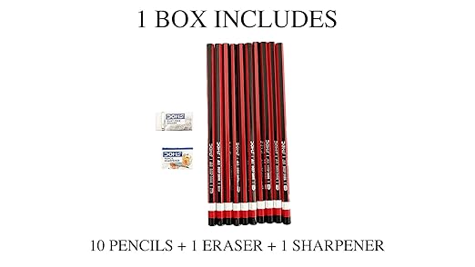 Doms A1 Pencil-Pack Of 10