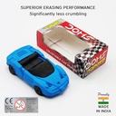 Doms Sports Car Eraser-Pack Of 12