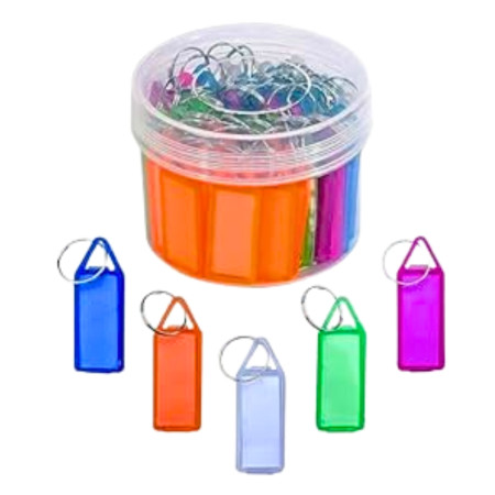 Omega Plastic Keychain-Pack Of 50