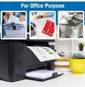 JK Red Copier Paper A4 75 Gsm (500 Sheet,1 Ream) White Colour