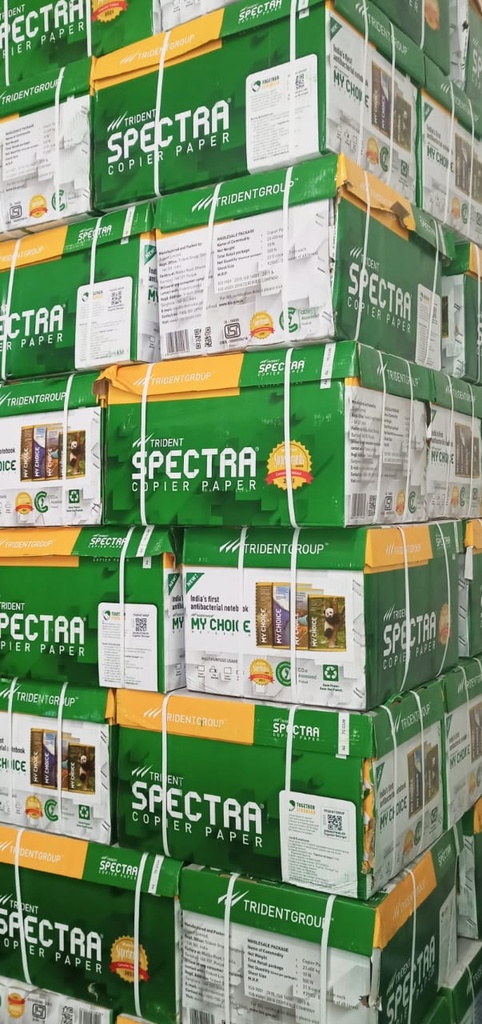 Trident Spectra Copier Paper A4 75 Gsm (500 Sheet,1 Ream) White Colour
