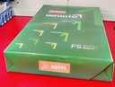 BGPPL Infinito Ledger Copier Paper, FS Legal Size, 80 Gsm, (500 Sheet,1 Ream) Light Green Colour