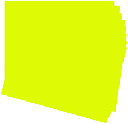 Fluorescent Colour Paper Double Sided, A4 Size, 80 Gsm,  Colour-Lemon Yellow, (Pack of 100) Use for Arts / Crafts & Printing.