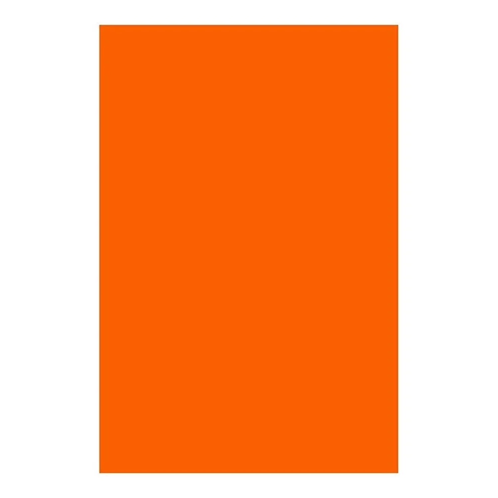 Fluorescent Colour Paper Double Sided, A4 Size, 80 Gsm, Colour-Orange, (Pack of 100) Use for Arts / Crafts & Printing. 