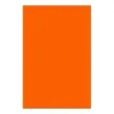 Fluorescent Colour Paper Double Sided, A4 Size, 80 Gsm, Colour-Orange, (Pack of 100) Use for Arts / Crafts & Printing. 