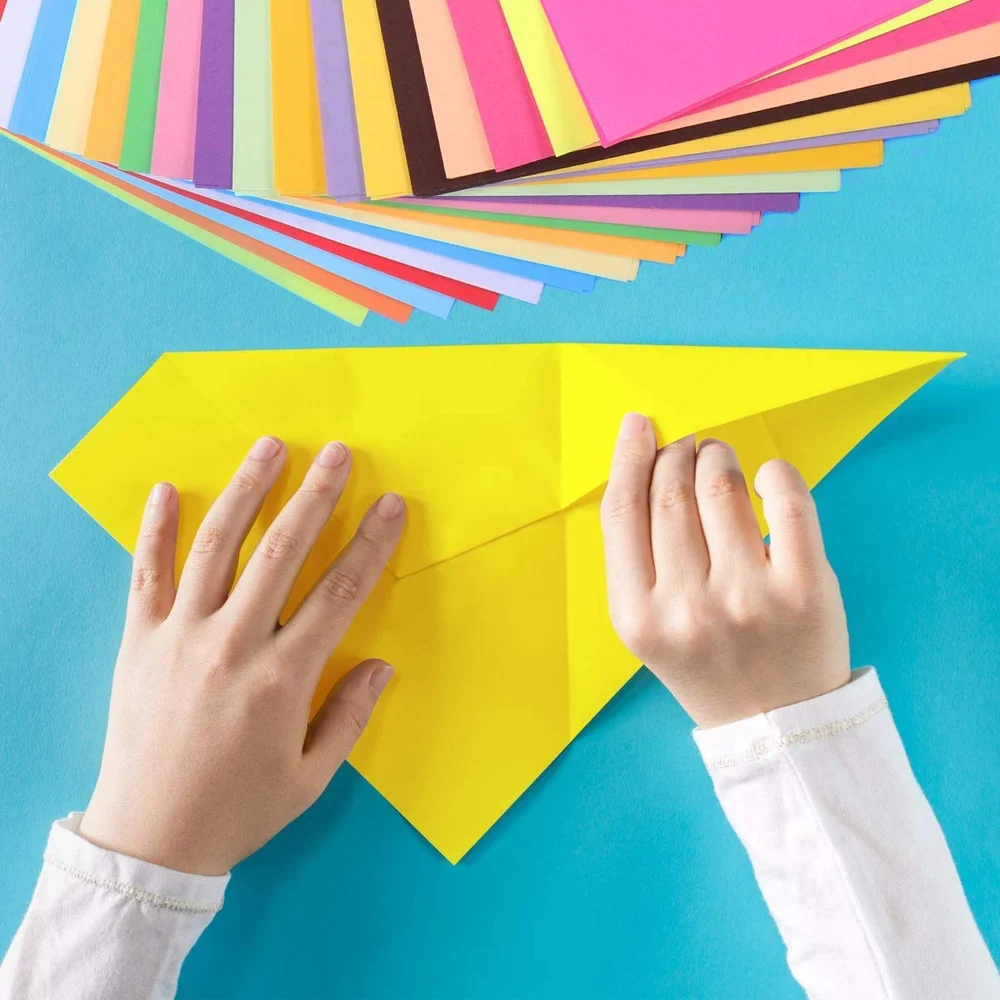 Pastel Colour Paper Double Sided, A4 Size, 80 Gsm, Red Colour, (Pack Of 100) Use for Arts / Crafts & Printing. 