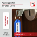 NovaJet (Technova) MPL 56, A4 Size 48x20 mm, Multipurpose Label Sticker, White Colour, Pack of 100 Sheets 