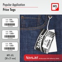 NovaJet (Technova) MPL 65, A4 Size 37.5x21 mm, Multipurpose Label Sticker, White Colour, Pack of 100 Sheets 