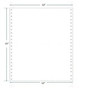 Dot Matrix Printer Paper Size 15x12 Inch,1 Part,60 Gsm Without Carbon-Pack Of 1000 (15x12x1 Part Computer Paper)