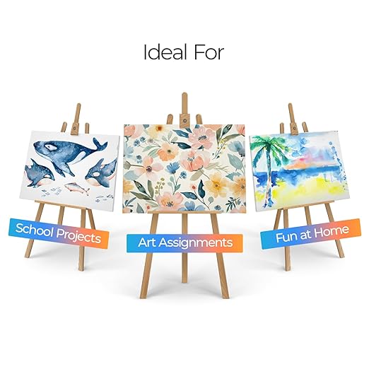Camel ColorPad Water Colour Cake With Paint Brush-24 Shades 