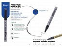 Pilot Super Color Marker Pen 0.7mm Silver Colour