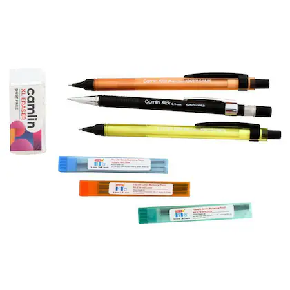 Camlin Mechanical Pencil Kit (3 In 1)