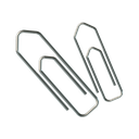 Oddy Paper Clips Nickel Plated (U Pin) 35 mm
