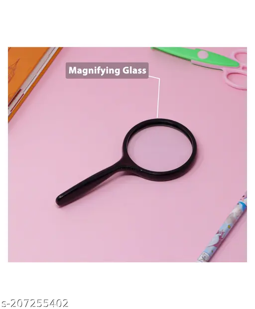 Kebica High Power Handheld Magnifying Glass Lens for Reading Shatterproof (50mm)