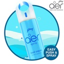Godrej Aer Room Freshener, Flavour: Cool Aqua, For Home & Office (220ml / 126g)