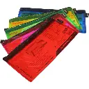 Oddy Colour Transparent Zipper Pencil Pouch