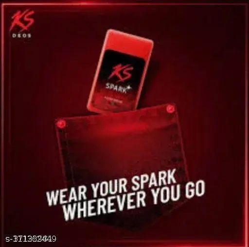 K S Spark Pocket Perfume Spray 18ml (For Men & Women)