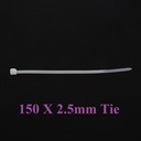 Kansuee Cable Tie 2.5 x 150mm-Pack Of 100