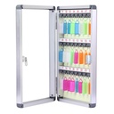 Kebica Aluminium Key Box, 24 Slots Key Stand, Size 12.5x8.25x2.5 Inch   (No.1024)