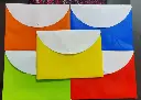 Vivid My Clear Bag Double Pocket Full Size A4 Plastic File Folder-Pack Of 20 (VD-DP1931F)