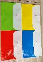 Vivid My Clear Bag Double Pocket Full Size A4 Plastic File Folder-Pack Of 20 (VD-DP1931F)
