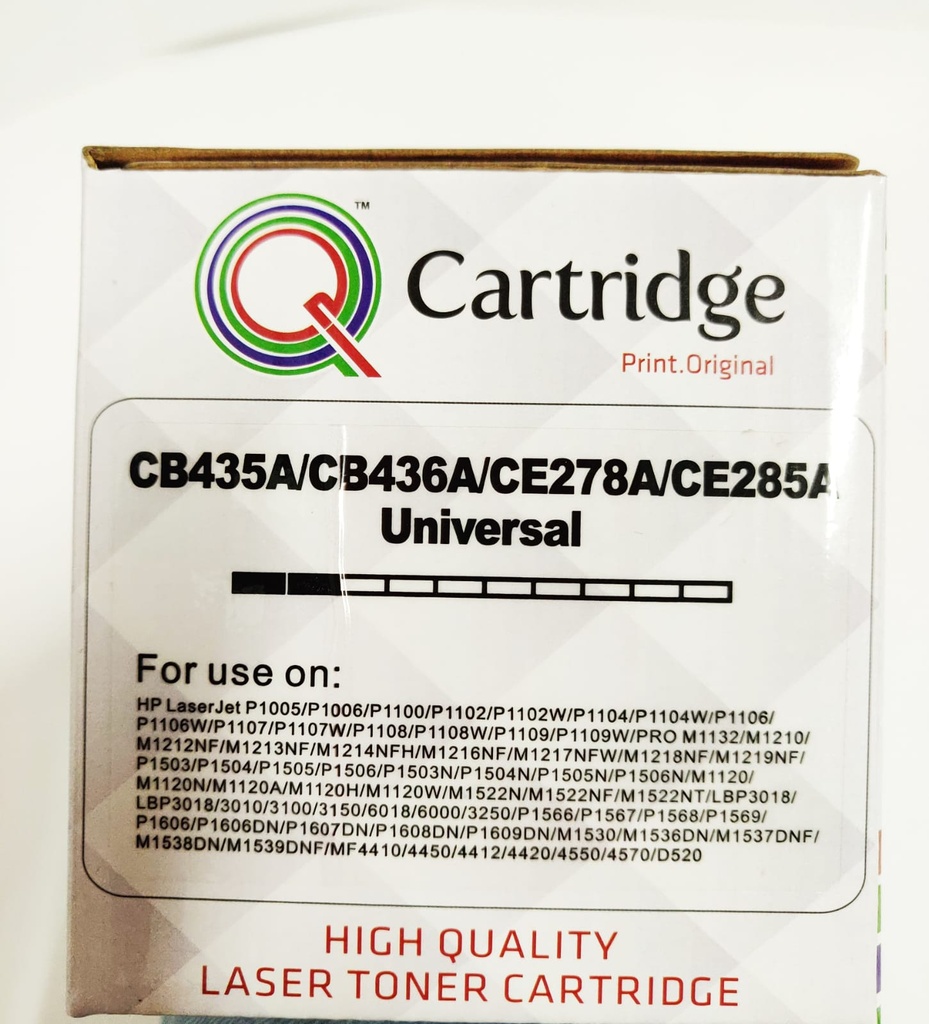 36A / CB436A / 436A TONER CARTRIDGE COMPATIBLE FOR HP LASERJET M1120 / M1120N / M1522N / M1522N MFP / M1522NF MFP / P1505 / P1505 PRINTER
