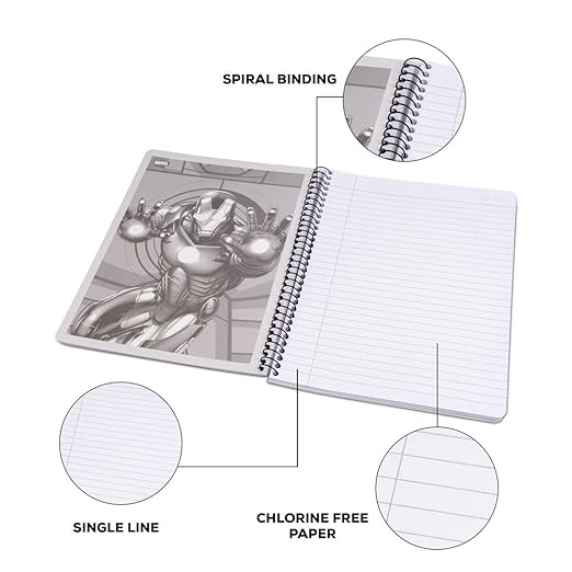 Classmate Chopda Spiral Binding A4 252 Pages Single Line (Pack of 1 ...