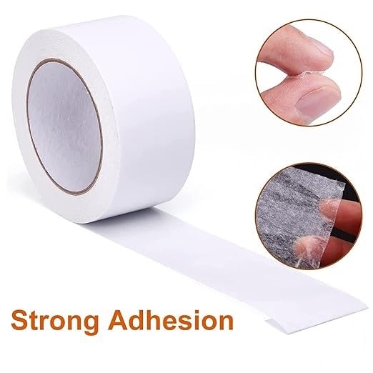 Double Side Tissue Tape, Size 2 Inch 48mm x 20 Meter (Pack Of 6)