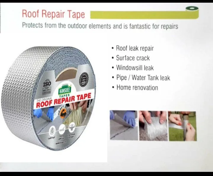 Kansuee Roof Repair Tape, Size 2 Inch 48mm x 5 Meter (Pack of 1)