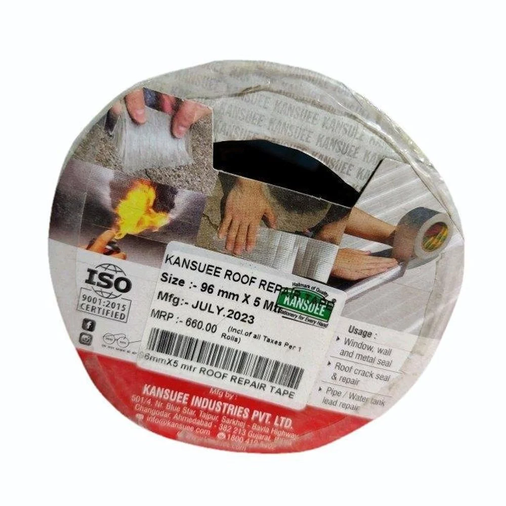 Kansuee Roof Repair Tape, Size 4 Inch 96mm x 5 Meter (Pack of 1)