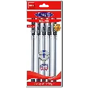 Cello Finegrip Ball Pen Blue Colour 0.7mm (Pack Of 5)