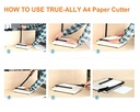 A/4 size Paper Cutter Single page-12 inch ( A4 )