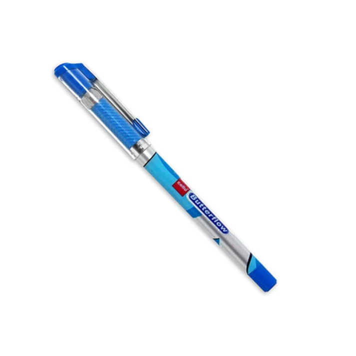 Cello Butterflow Simply Ball Pen Blue Colour 0.7mm-Pack Of 10